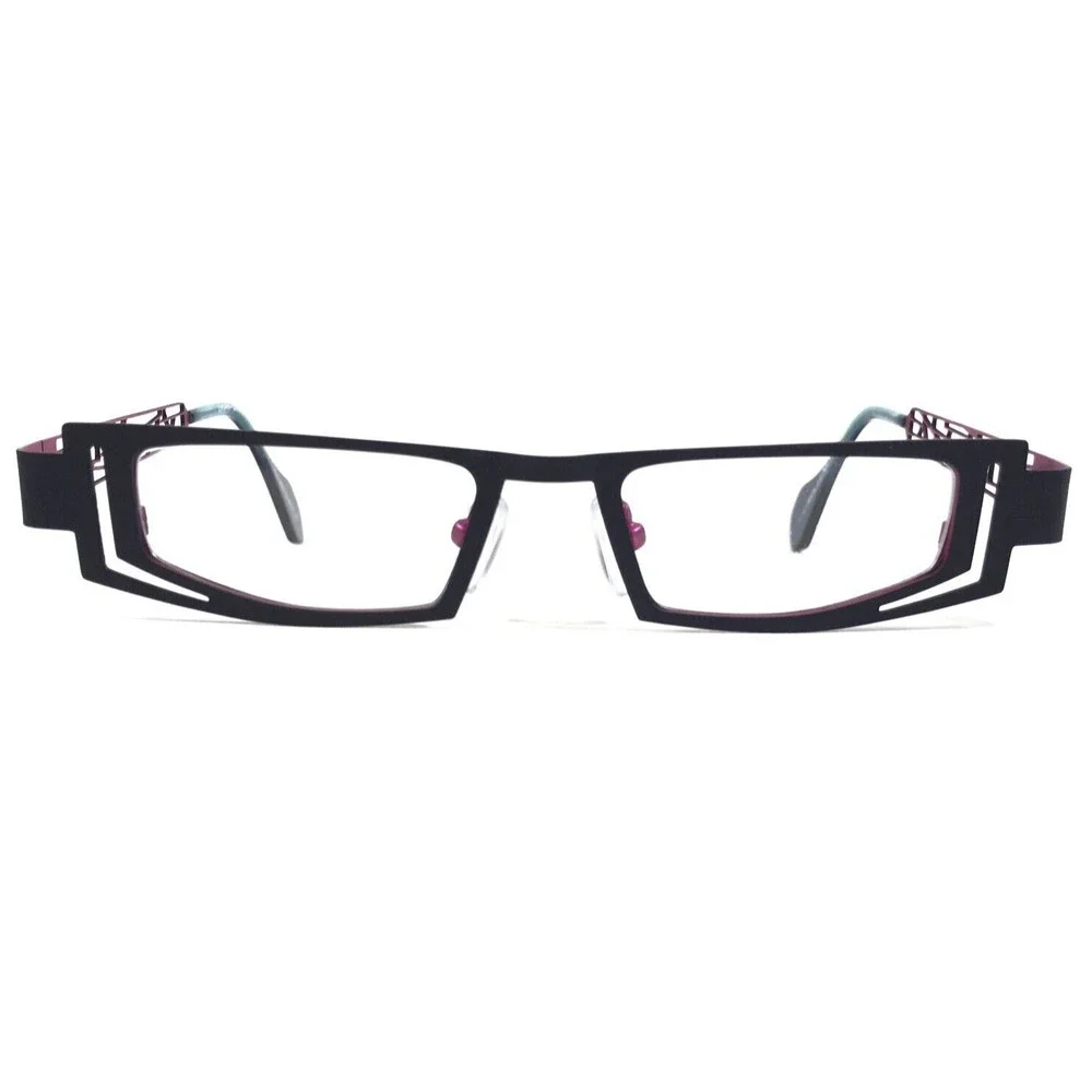 Iyoko-Inyake Eyeglasses Frames IY576 Col.103 Purple Pink Rectangular 44-18-140